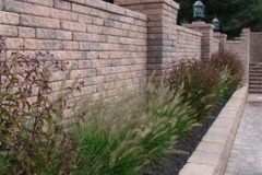 Castle-inspired Garden Wall Faiport NY