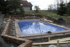 Castle-style Pool Construction