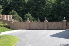 Castle-style Perimeter Wall