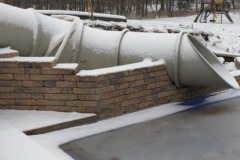 Snow-covered Castle Slide