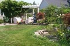 Outdoor Garden Area Fairport NY